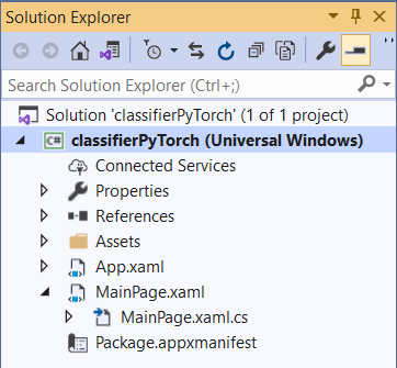 UWP 應用程式解決方案