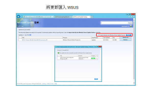 MDM 裝置更新管理螢幕擷取畫面8