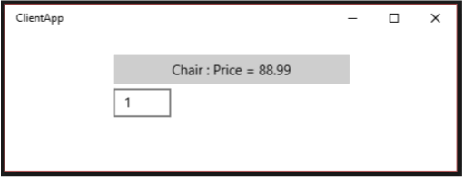 顯示椅子價格的範例應用程式=88.99