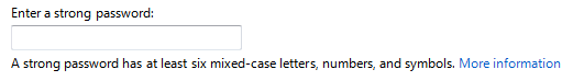 含有詳細資訊連結的文字螢幕擷取畫面 