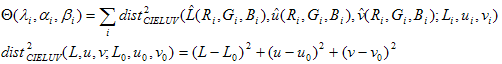 Shows a defined quadratic objective function.